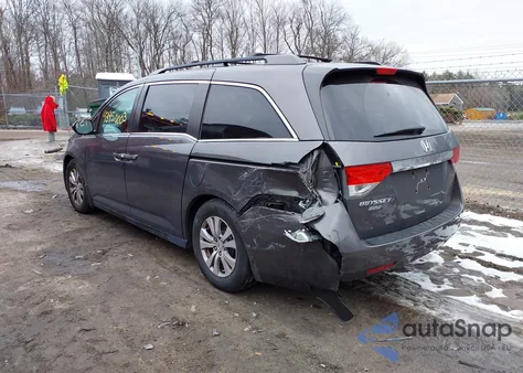 2014 Honda Odyssey Ex-L z USA, uszkodzony, nr VIN 5FNRL5H60EB104999